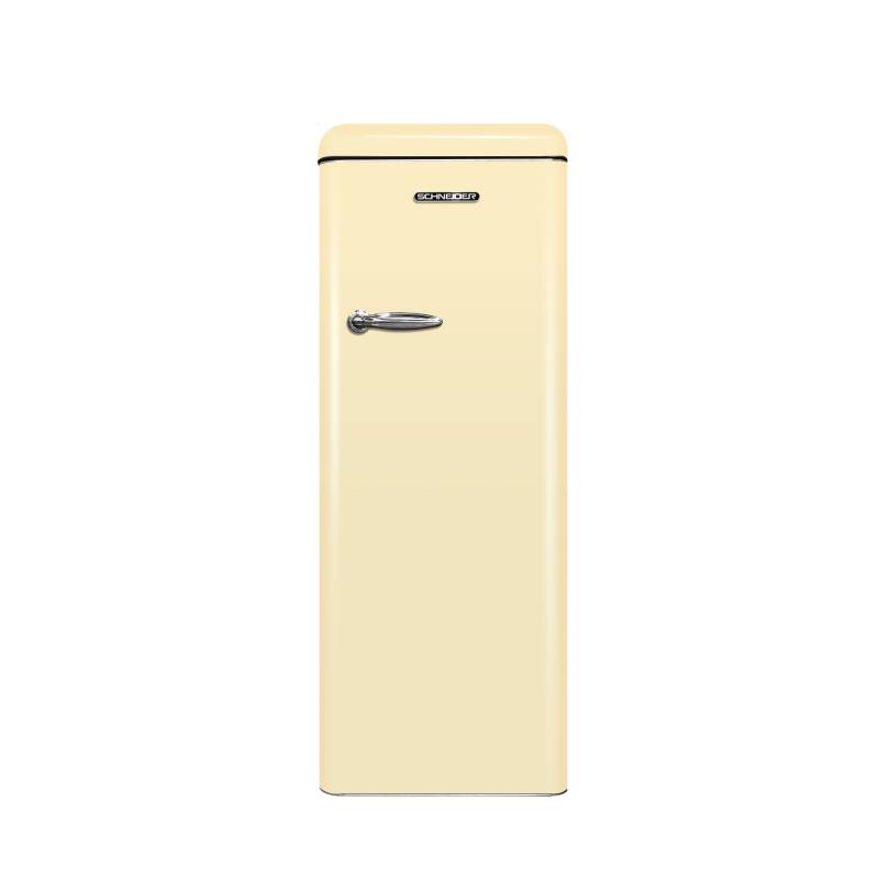 復古單門冰箱 225升 黃色款